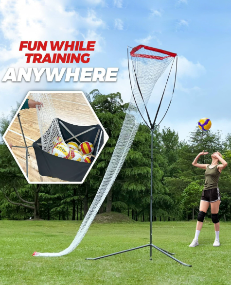 預訂款 便攜式可調節排球發球設備 扣球訓練設備（配送收納袋）