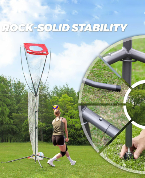 預訂款 便攜式可調節排球發球設備 扣球訓練設備（配送收納袋）