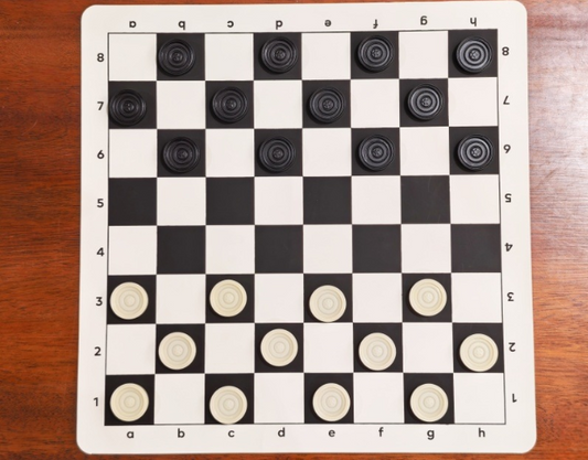 預訂款 國際跳棋 pu棋盤 64 格（配24顆棋子）