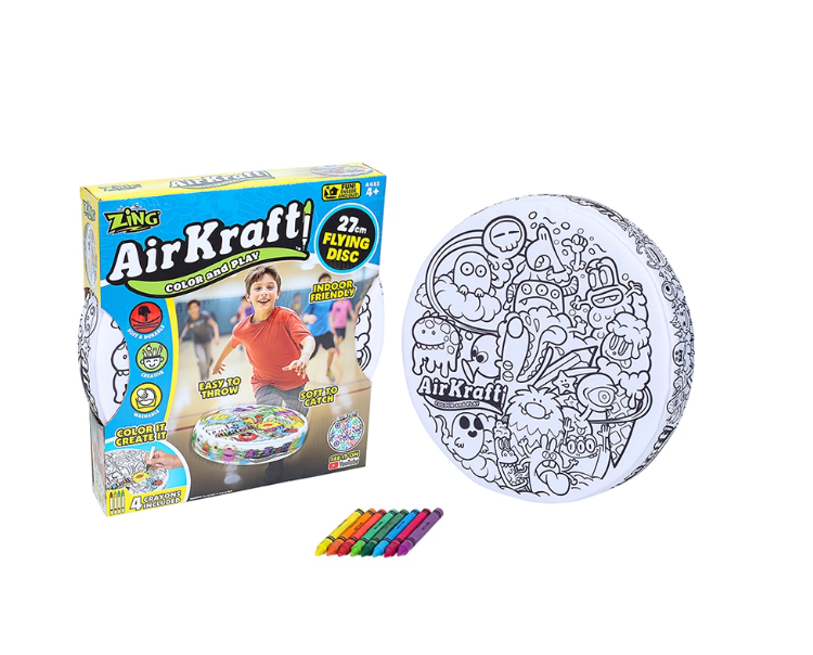 預訂款 DIY兒童親子牛津布塗鴉躲避盤（配8支蠟筆）