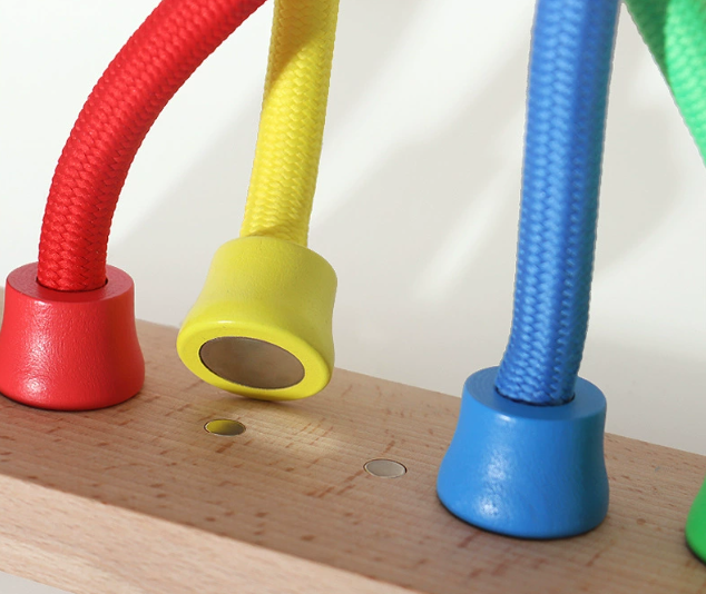 親子互動 木製解繩智力教育玩具 訓練邏輯思維33.5*25*8.5cm