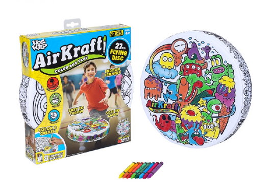 預訂款 DIY兒童親子牛津布塗鴉躲避盤（配8支蠟筆）