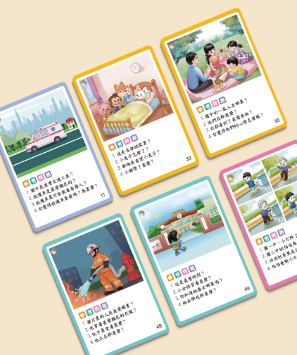 看圖語言訓練卡 （60張、243個問題）