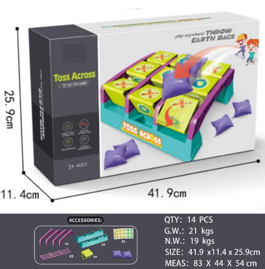 投掷Toss game 桌上九宫格套装儿童亲子长者社工教育活动