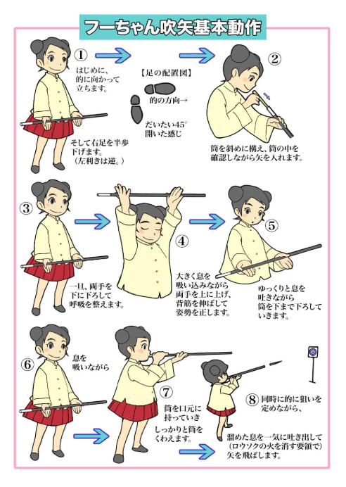 吹箭箭筒吹咀(矽膠)