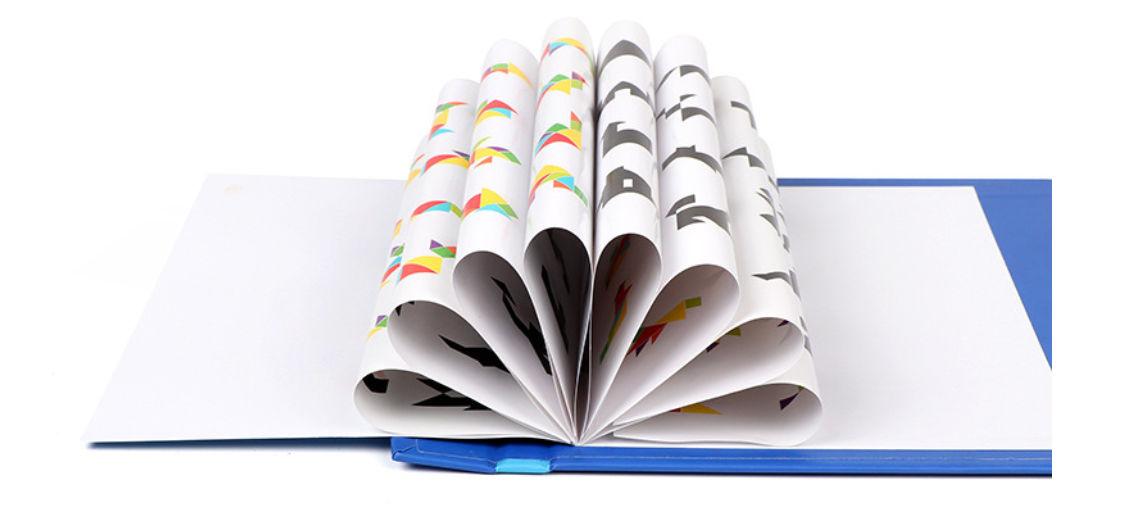 藍色磁力七巧板配96道題冊