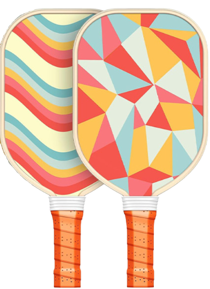 PICKLEBALL T300碳纖維減震匹克球拍雙拍套裝