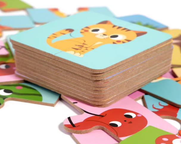 Shadow Matching Puzzle Game 親子動物影子配對遊戲