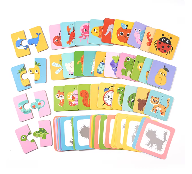 Shadow Matching Puzzle Game 親子動物影子配對遊戲