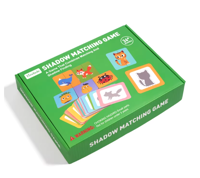 Shadow Matching Puzzle Game 親子動物影子配對遊戲