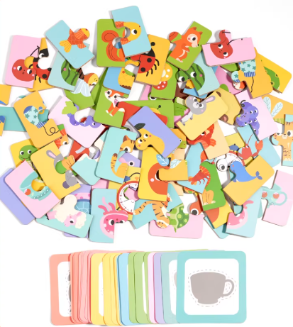 Shadow Matching Puzzle Game 親子動物影子配對遊戲