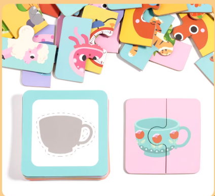 Shadow Matching Puzzle Game 親子動物影子配對遊戲