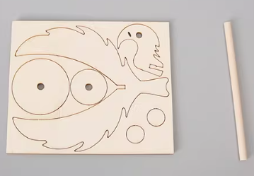 【STEAM兒童動手系列】木質平衡鳥DIY科學實驗室教材包