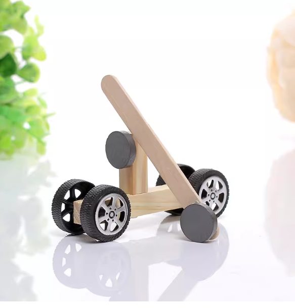 【STEAM兒童動手系列】DIY拼裝磁力小車玩具科學實驗教材包