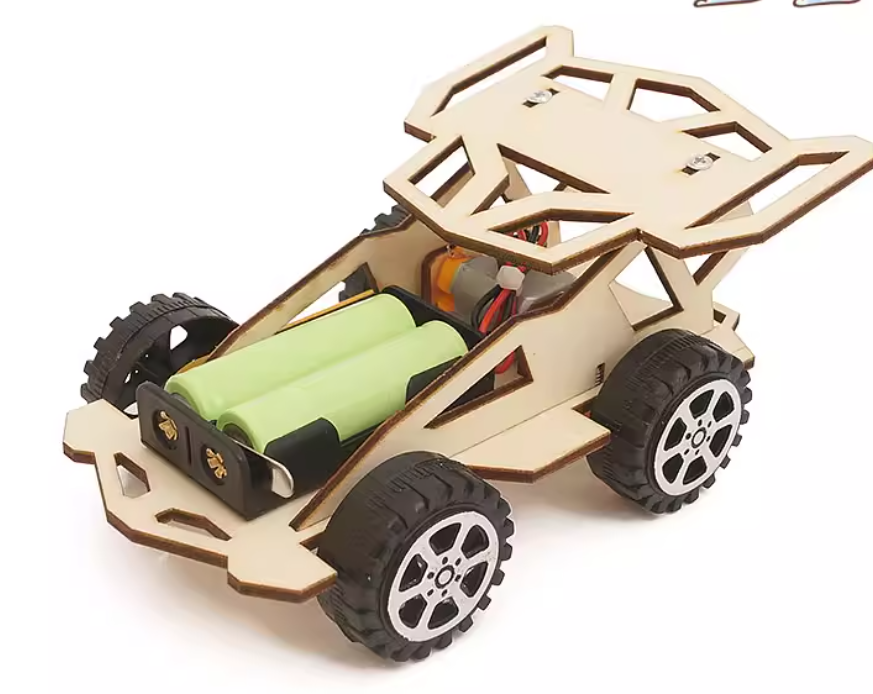 【STEAM兒童動手系列】四驅小賽車DIY科學實驗材料包