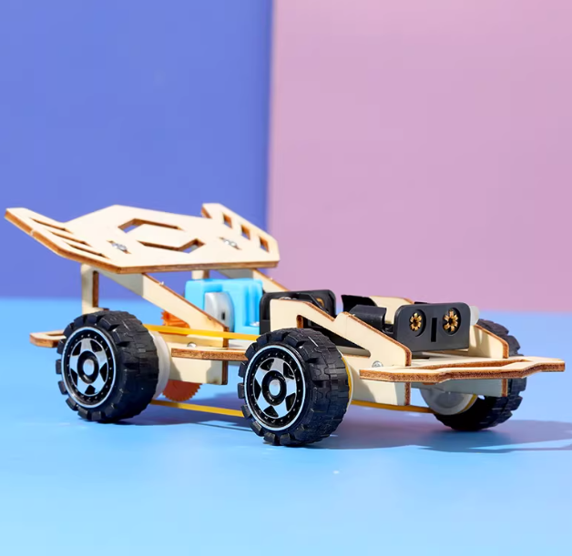 【STEAM兒童動手系列】幻影小車四驅車DIY科學實驗材料包