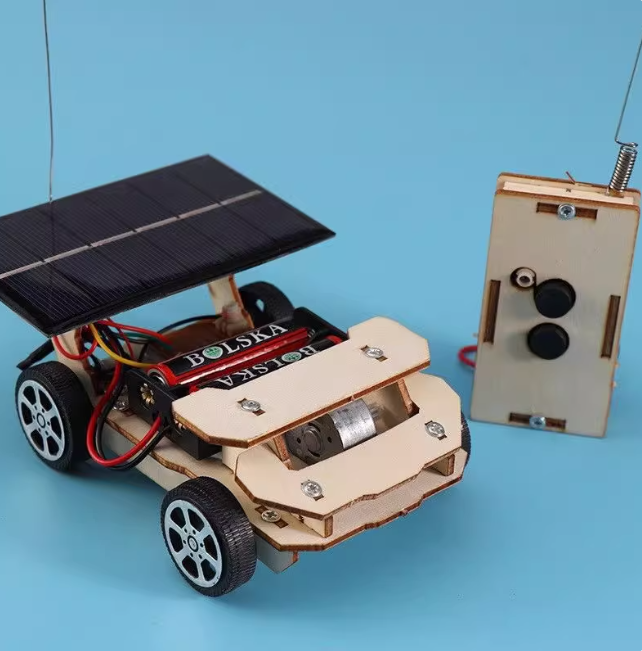 【STEAM兒童動手系列】太陽能遙控車（附帶遙控器）DIY科學實驗器材