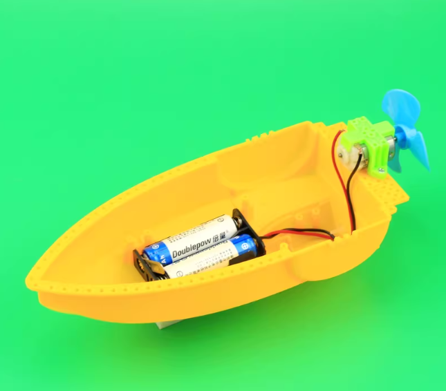 【STEAM兒童動手系列】空氣動力快艇DIY科學實驗器材