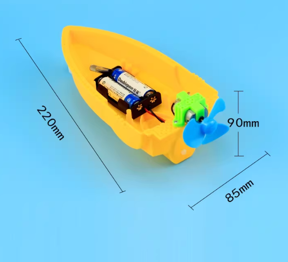 【STEAM兒童動手系列】空氣動力快艇DIY科學實驗器材