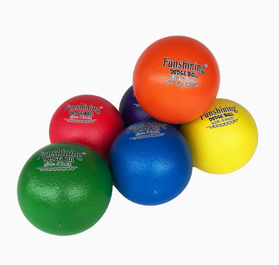 美式閃避球 DODGEBALL 免充氣（一套6粒）