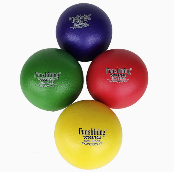 美式閃避球 DODGEBALL 免充氣（一套6粒）