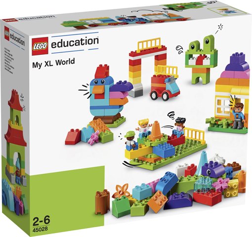（預售2-5天）LEGO Education 45028 : XL World 我的超大世界