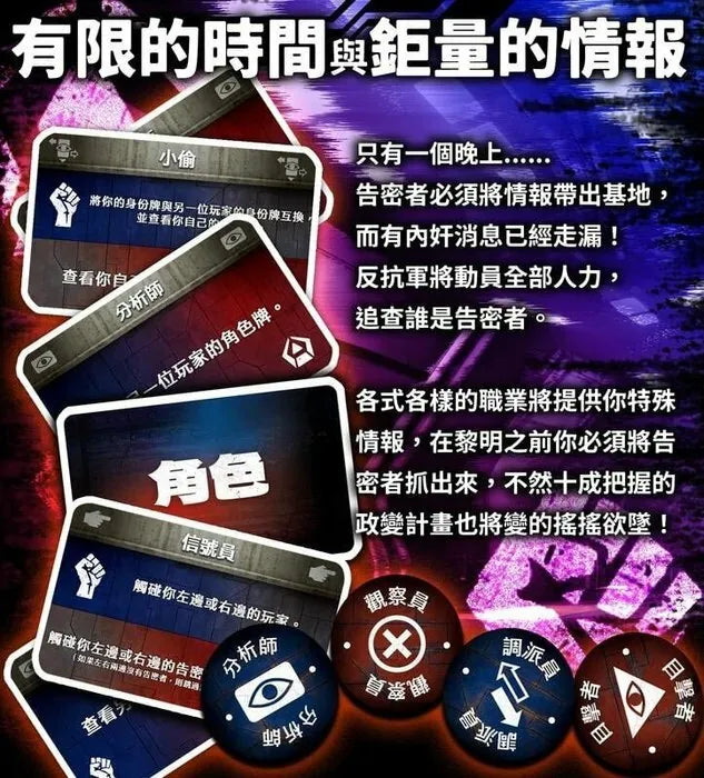 One Night Revolution Traditional Chinese Version 