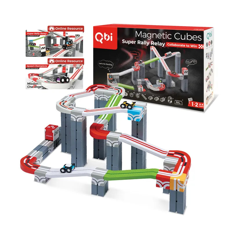 [Taiwan Qbi Exploration Series] 6 years old | Super Rally Relay Collaborate to Win (Online Challenge Card) 84pcs Super Rally Relay Collaborate to Win (Online Challenge Card)
