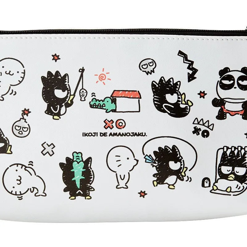 BAD BADTZ-MARU children's pencil case new style cartoon cute large capacity zero wallet new stationery double-layer multi-function pencil case storage bag