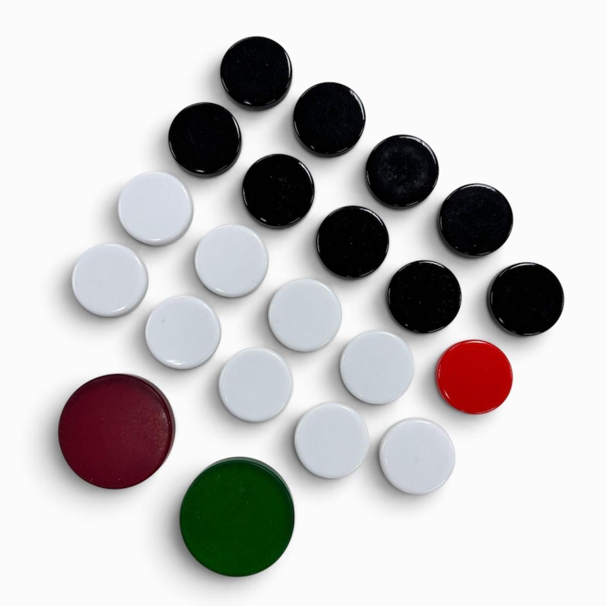 克朗棋CARROM 19隻棋 連收納袋