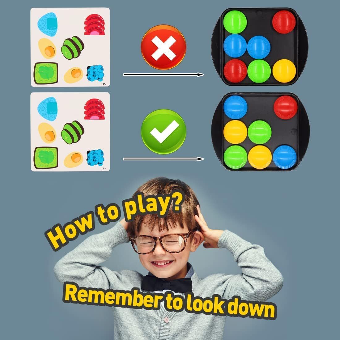 【趣味桌遊】Push The Ball Quickly | 瘋狂推推樂 | 卡片對對碰 | 益智思維訓練 | 家庭遊戲