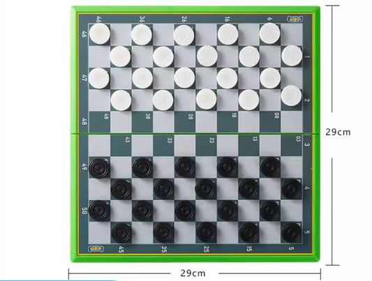 |香港國際跳棋總會|磁石國際跳棋checkers 兒童/成人100格