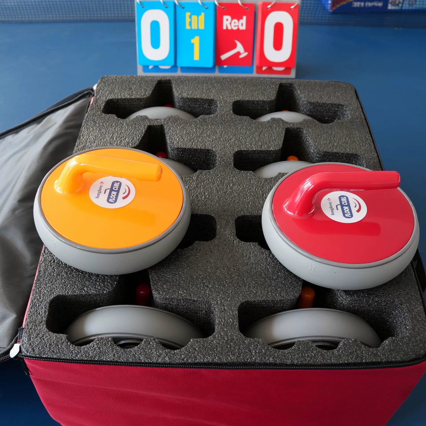 預訂款 地板冰壺運動套裝 - 十米賽道