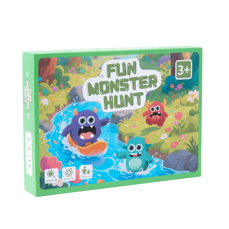 FUN MONSTER HUNT 趣味捉怪獸 兒童益智玩具 親子互動