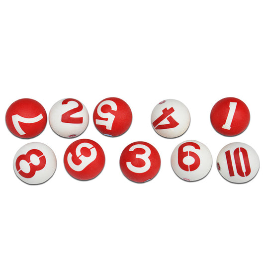 Pre-order - [Gateball] Standard game frosted double-sided numbered gateball 75mm with storage bag