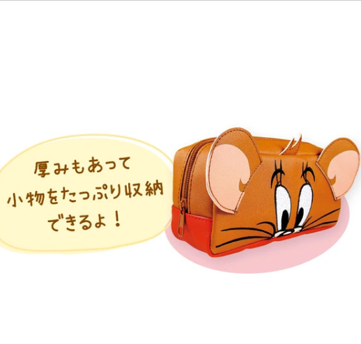 【日本】Tom Up Pen Pouch "TOM and JERRY" 笔袋，大容量