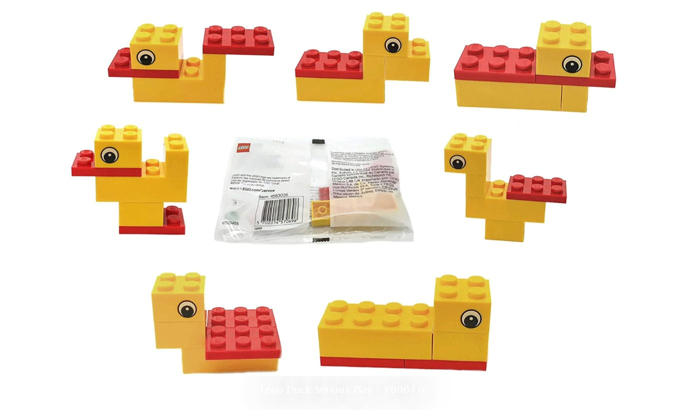 现货LEGO Education : 2000416 LEGO Serious Play Duck PolyBag