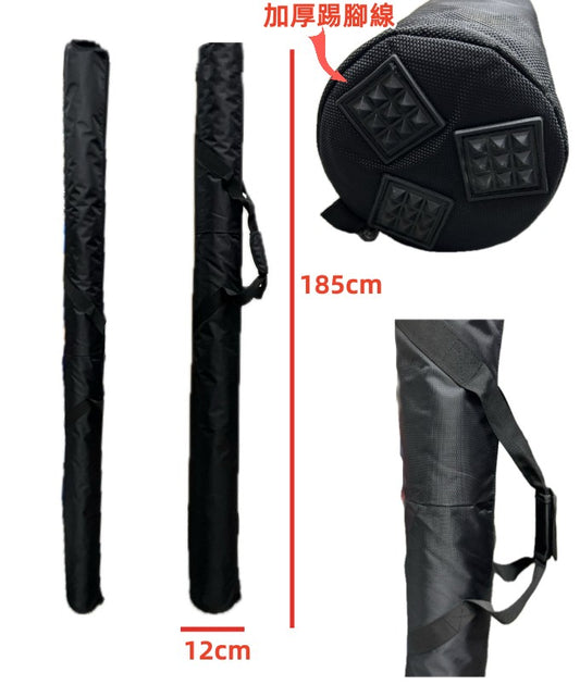 180x10x10cm Curling Track Storage Bag - Black