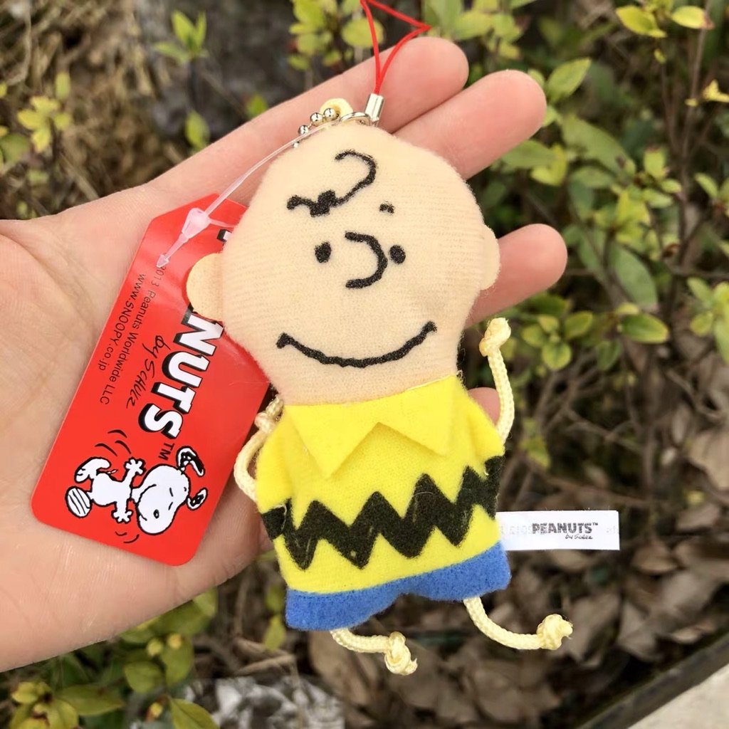 日本史努比查理布朗WOODSTOCK 可爱绒毛Q版造型挂饰小吊饰匙扣Snoopy