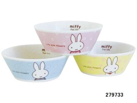 Miffy碗套裝(三個裝)瓷器