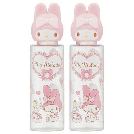 小瑕疵 My melody 2入造型透明空罐30ml 收納罐 乳液罐 化妝品分裝瓶 補充瓶