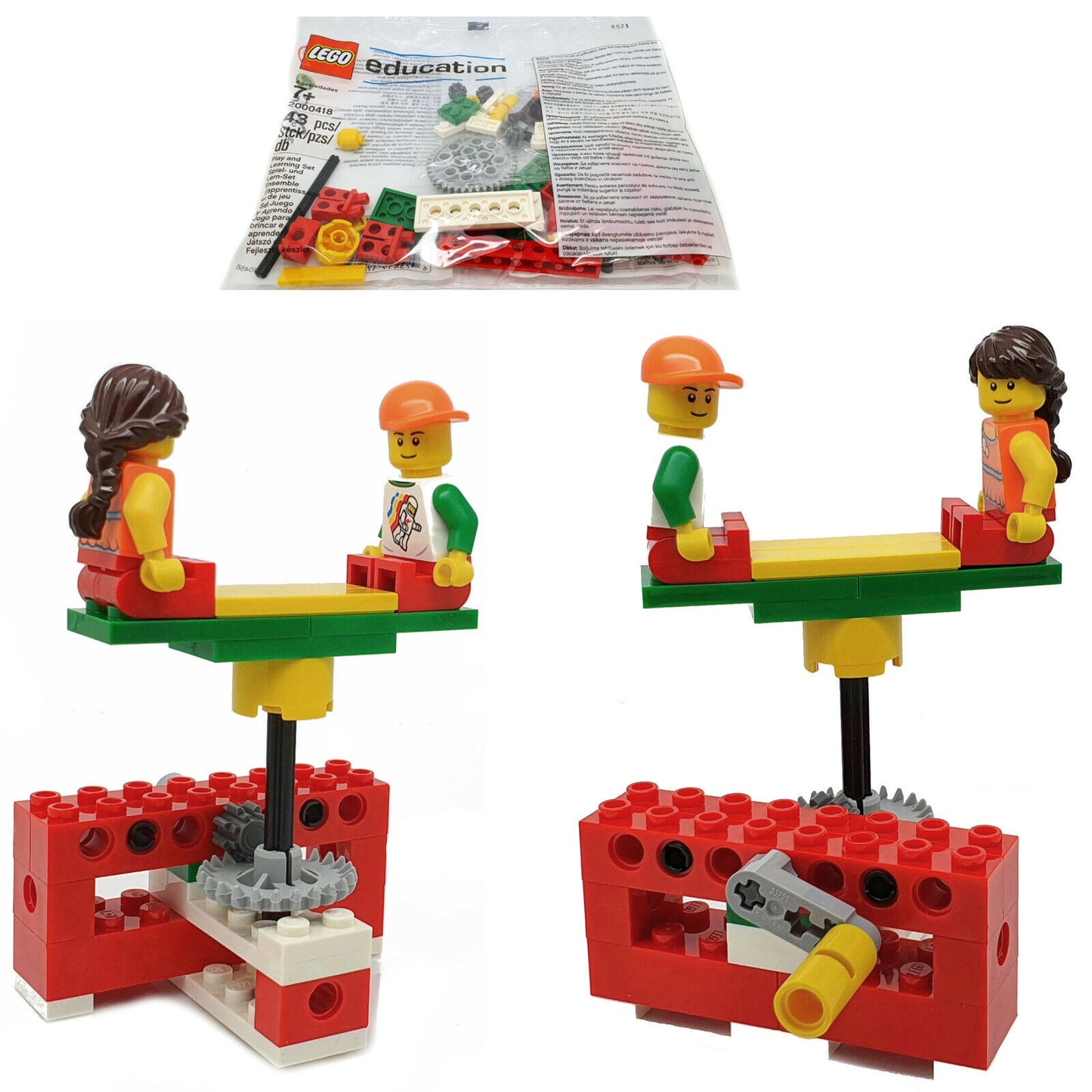 (Pre-sale 2-5 days) Lego Education 2000418 - Simple Machines Workshop Kit