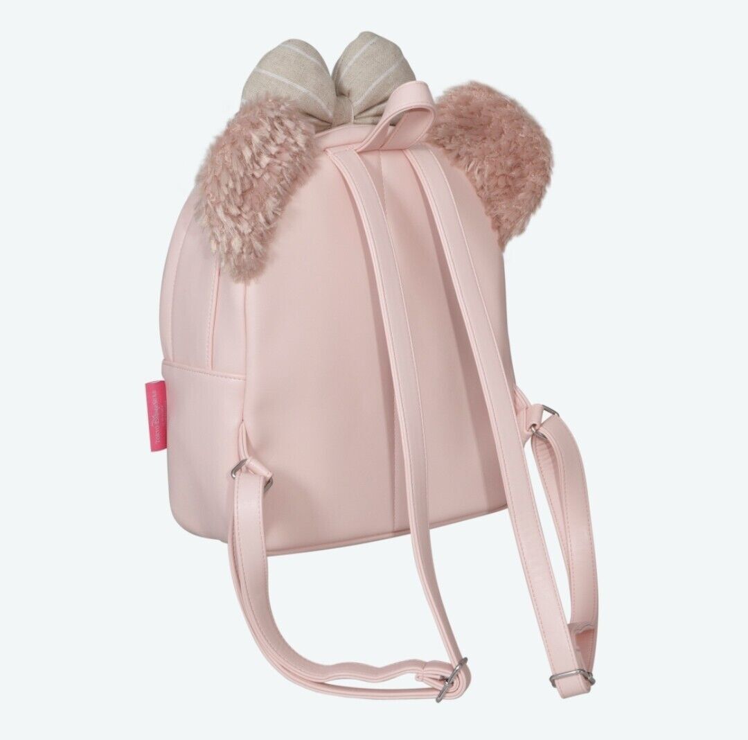 日本Tokyo Disney Resort TDS Duffy &amp; Friends Backpack ShellieMay毛绒耳朵迪士尼背包雪莉玫/达菲熊