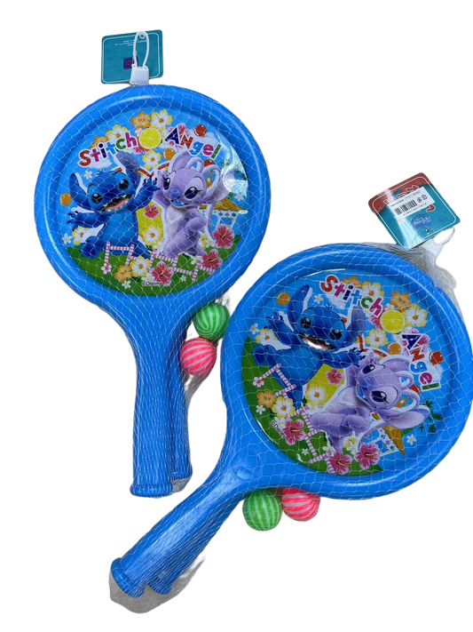 迪士尼迷你球拍套裝雙拍Disney Racket mini（藍）