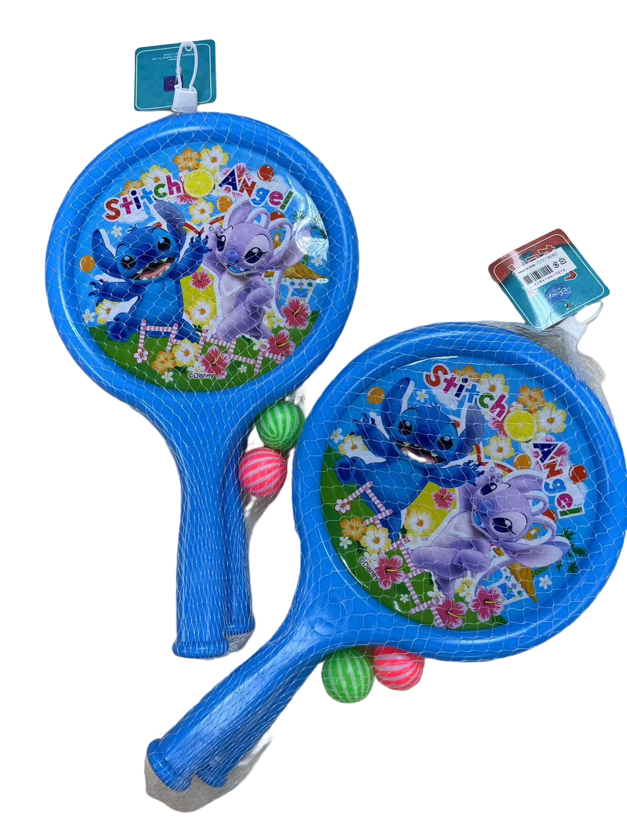 迪士尼迷你球拍套裝雙拍Disney Racket mini（藍）
