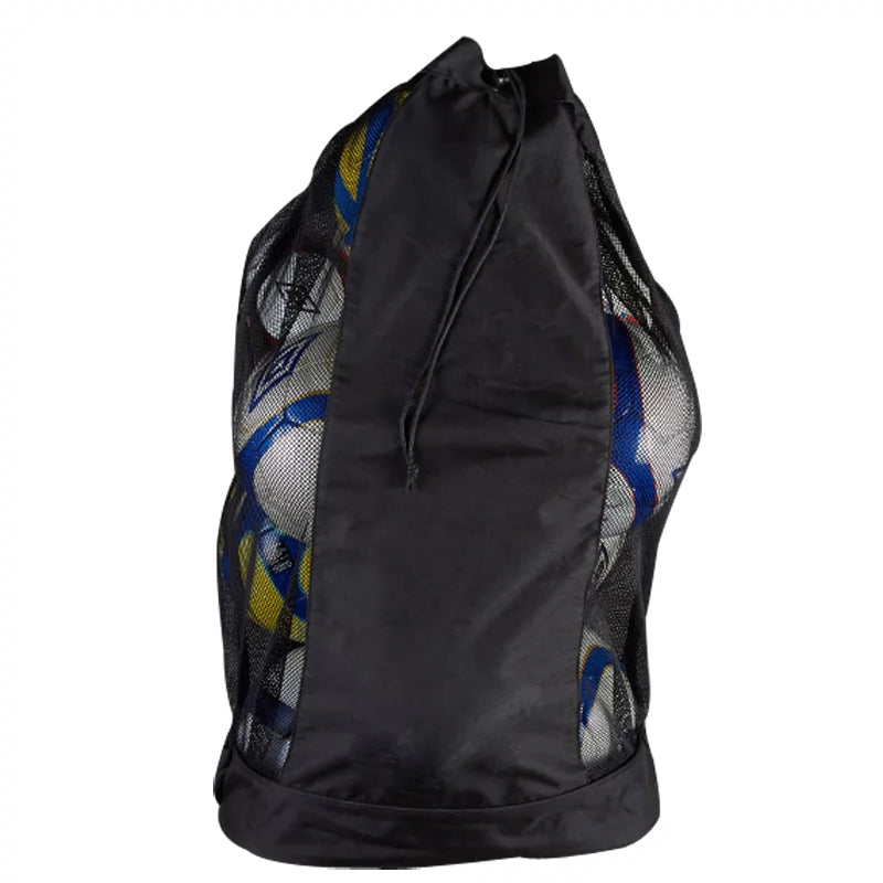 Storage bag large capacity mesh bag (can hold 25 tennis balls/soccer balls/basketball/can store 2*5 meters of turf)