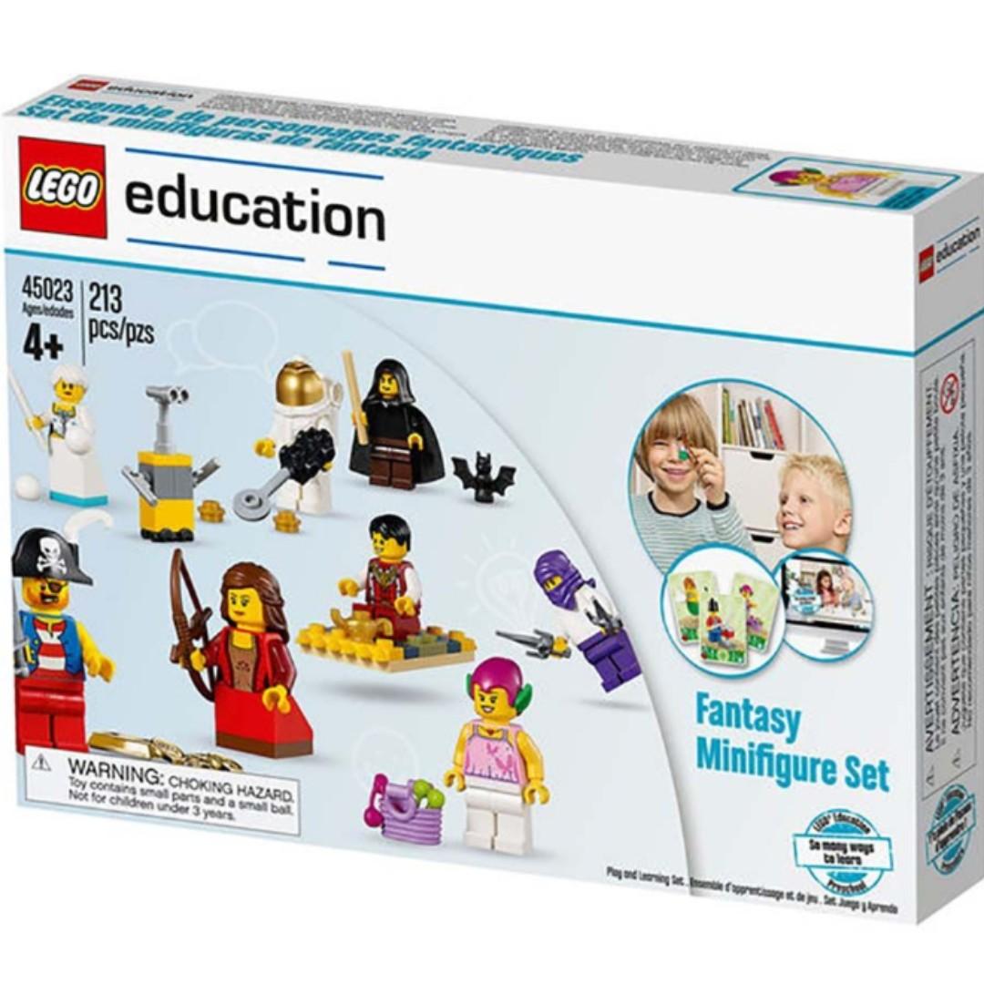 In stock [Educational Toys] LEGO Education System 45023: Fantasy Minifigure Set Fantasy Characters Boxed Figures